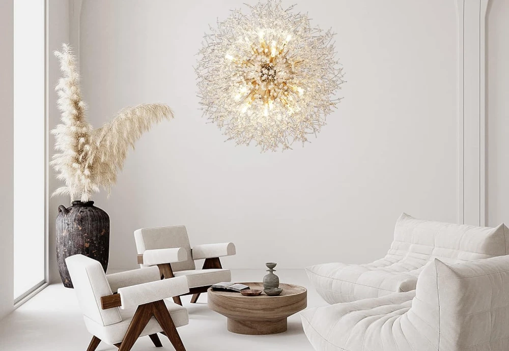 modern crystal chandelier for living room