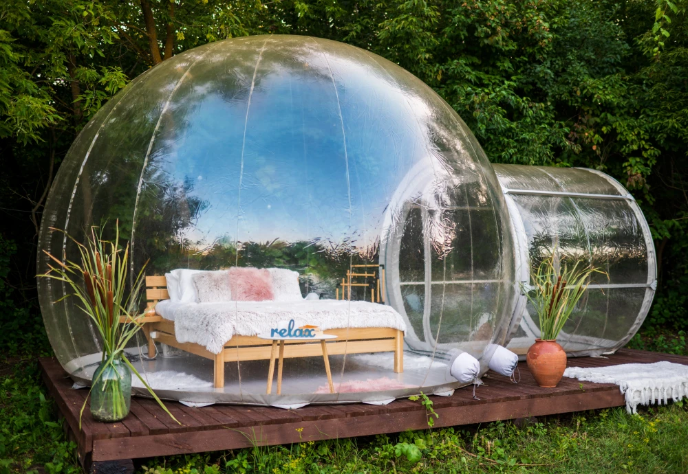 best inflatable bubble tent